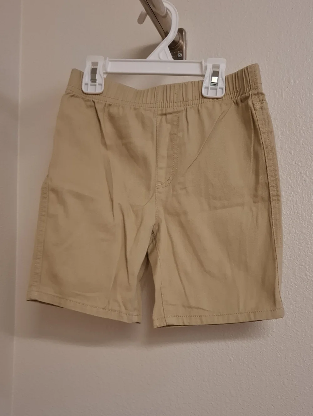 Levi's Kids Khaki Elastic-Waist Shorts
